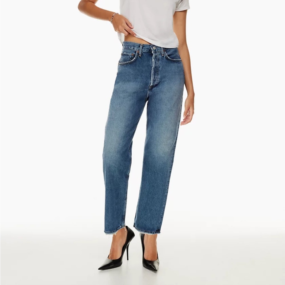NWT Agolde 90’s Crop Jean in Oblique Size 24 MSRP $298